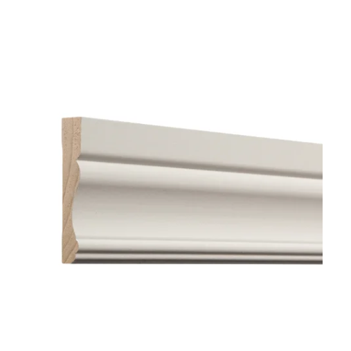White Primed Wholesale Cheap White Primed MDF building material 0.62 in. T x 3.3 in. W x 94.5 in. L Base Molding