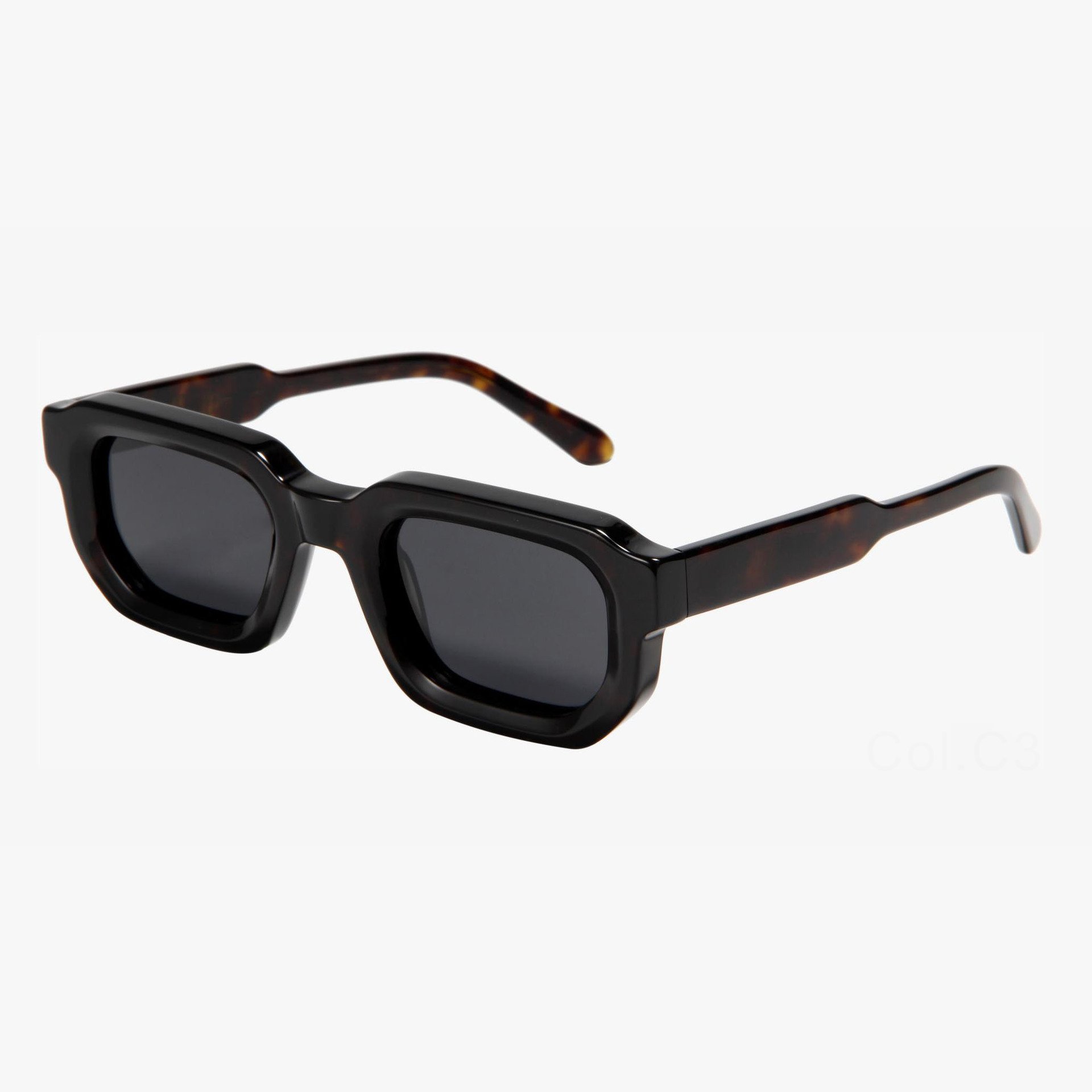 2409 Square Vintage Acetate Polarized Sun Glasses Large Frame Sunglasses Customized Men Women Shades Uv400