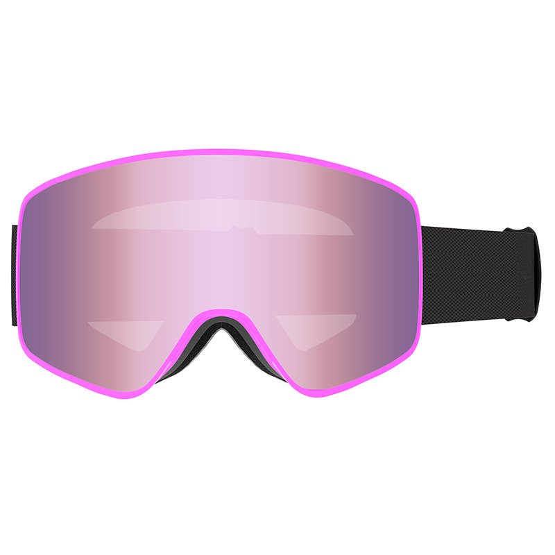 Winter children's anti-fog ski goggles Snowproof UV magnetic magnetic large frame ski glasses goggles