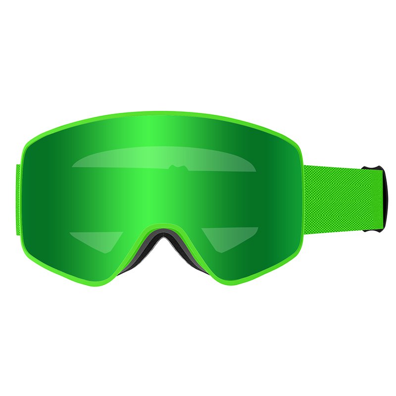 Winter children's anti-fog ski goggles Snowproof UV magnetic magnetic large frame ski glasses goggles