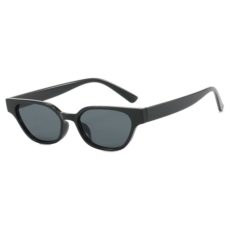 New Small Cat Eye Jelly Color Sunglasses Women Fashion Gradient Shades UV400 Men Retro Trending Tea Sun Glasses