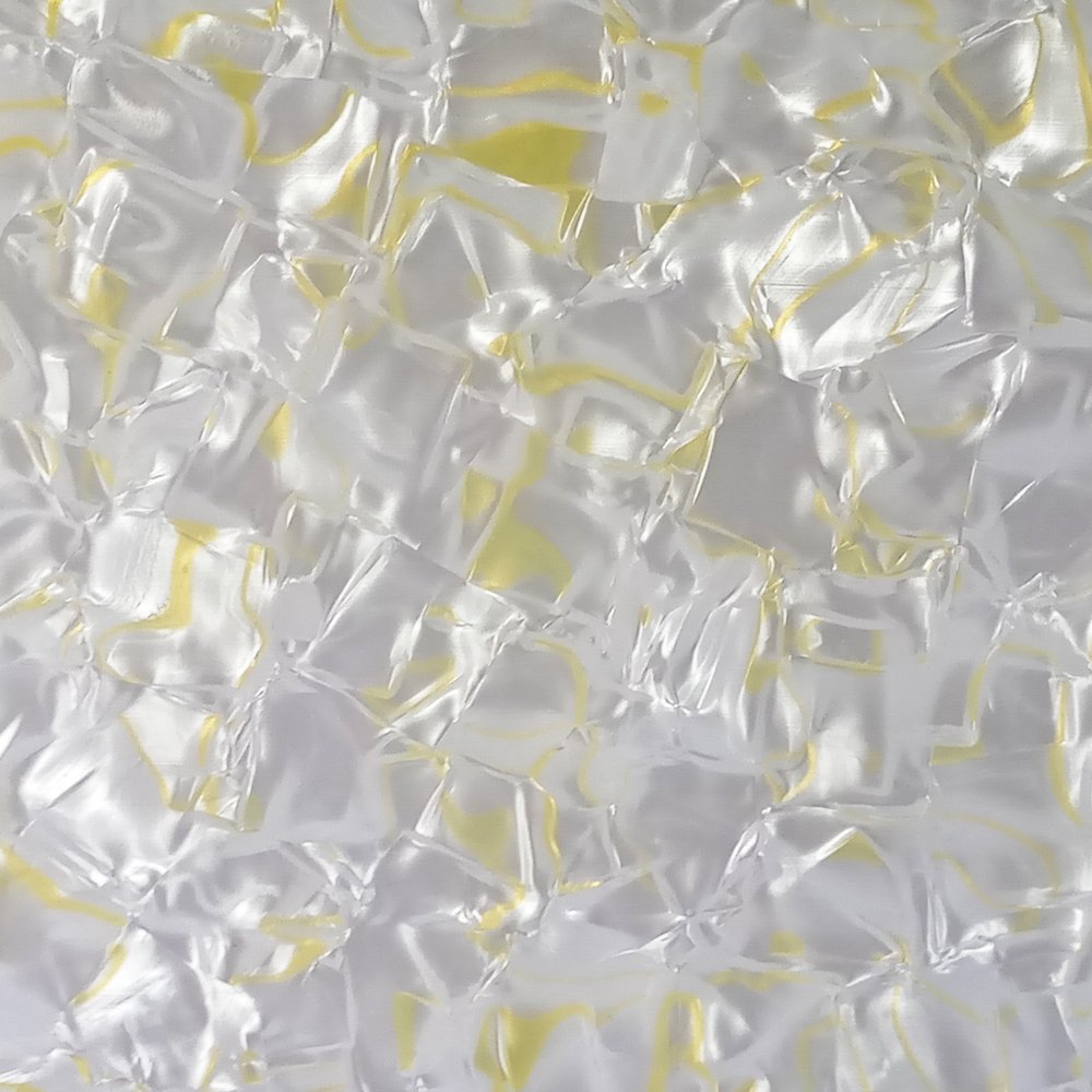 White cloudy 0.17mm-4mm mother pearl celluloid PVC sheet for guitar picks accordion decoration