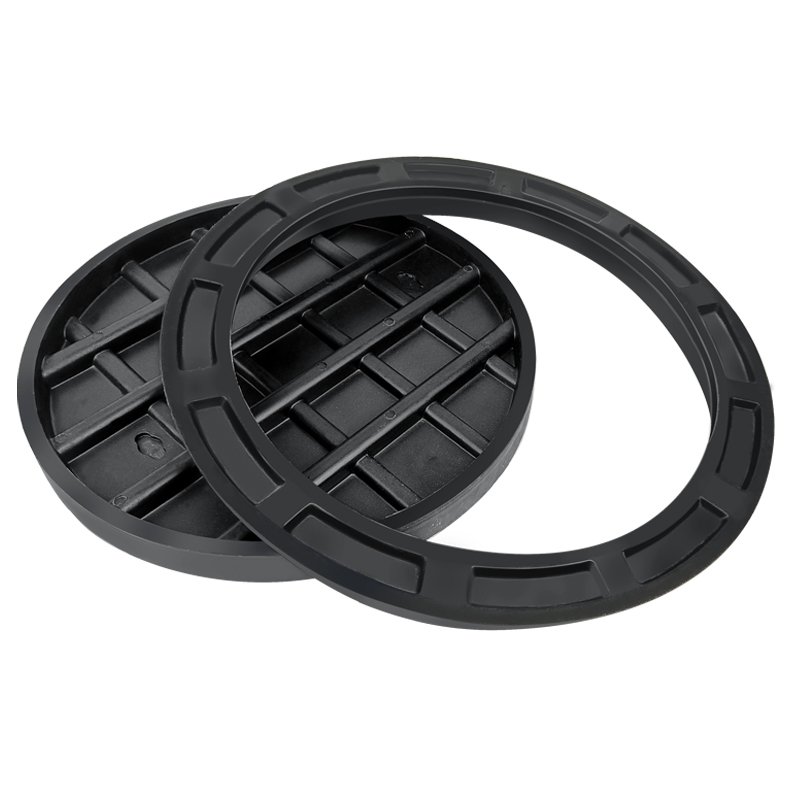 600mm Fiberglass GRP Composite Underground Drainage Inspection Chamber Lid and Frame Round Manhole Cover & Frame