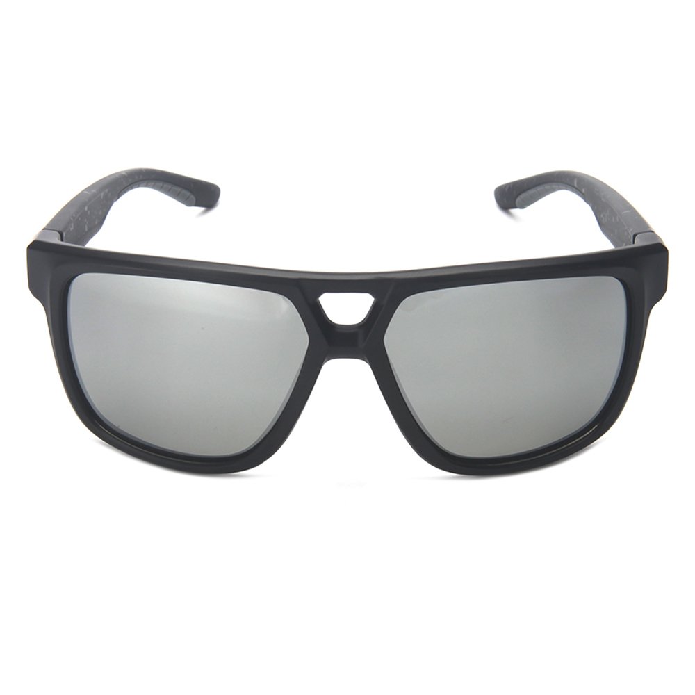 Double Bridge Large Floating Frame Polarized Fishing Sunglasses UV400 Grey TAC Lenses Driving Sun Glasses For Men Women