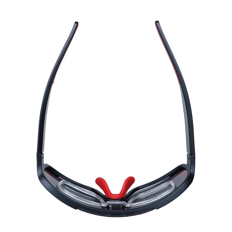 Custom UV400 Windproof PC Sport Sunglasses for Cycling Outdoor Bicycle Driving and Running with Red Glass Lenses Custom Logo