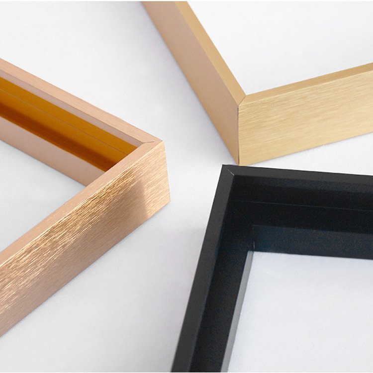 Profile Formetalor Frame Polishing and Brushed Picture Frame Home Decoration Hot Sale Aluminium Metal Aluminum Customized Logo