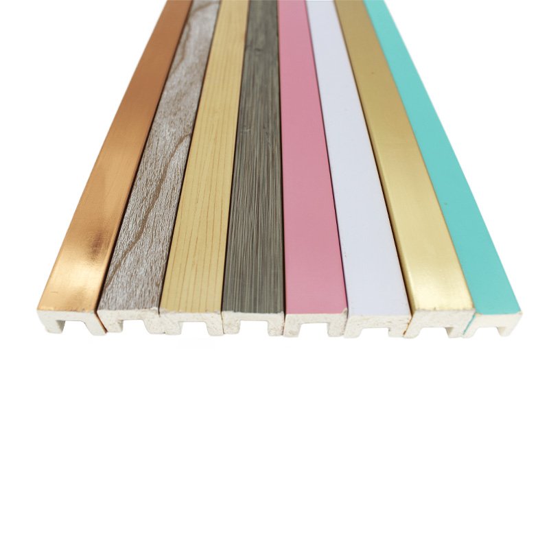 Modern Design Factory Cheap Plastic Decorative Molduras de Marcos PS Picture Photo Frame Moulding for Picture Frames