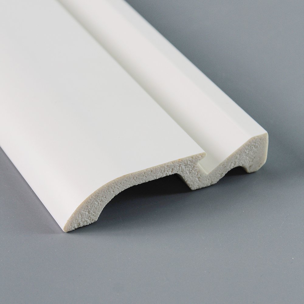 LED Skirting Baseboard Accessory PS Skirting Boards Waterproof skirting line for modern style decor moulding