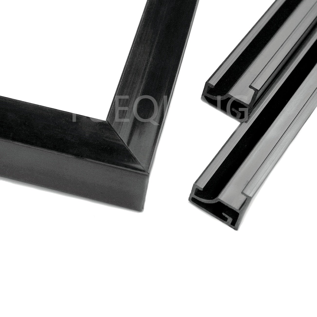 PVC Profiles Plastic PVC strip For Picture frames and photos mural frames OEM Customized Upvc Window profiles easel frame