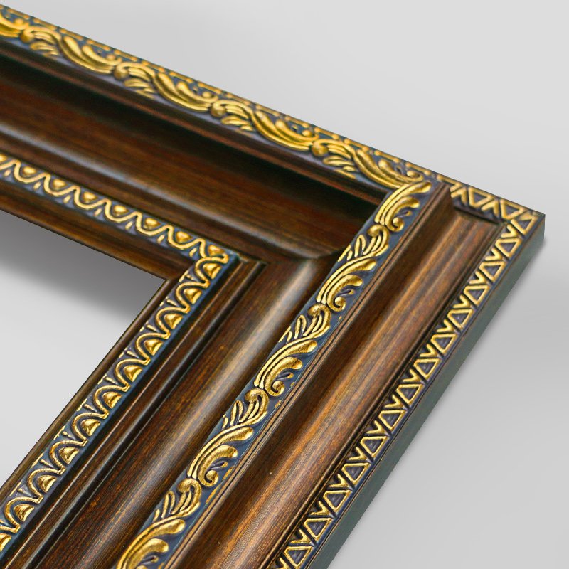 Factory Free Sample Popular America Style Decorative Photo Frame Logo Plastic Wood Customized Plastic Mold Plastic Wall Frame