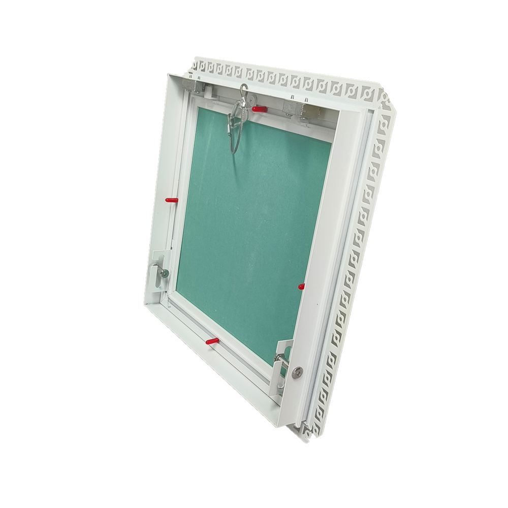 Bead frame plaster access panel adapts to 5/8" plaster ceiling