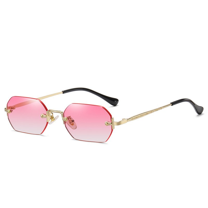 European American Fashion add logo metal small frame INS new arrivals sun glasses women men sunglasses 2024