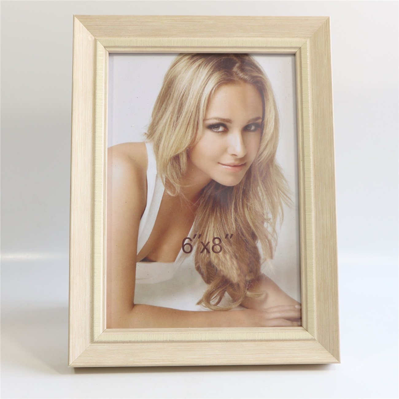 Customizable DIY Built-In PS Frame Narrow Edge L-Shaped Wall Advertising Framed Foam Wood with Oil Painting Made Durable Plastic