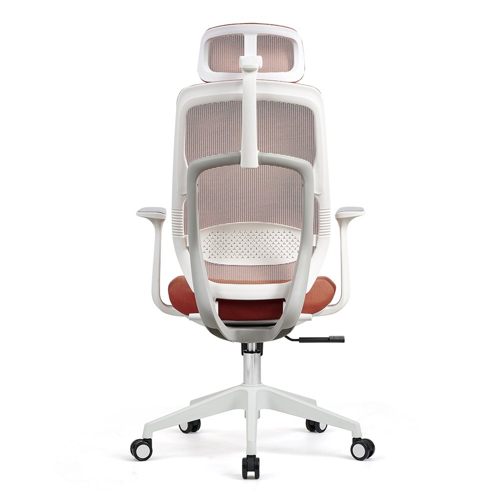 2023 New Designer Factory Manufacturer Wholesale Adjustable Back Frame Ergonomics Mesh Office Chair Furniture Fabric Iron Modern