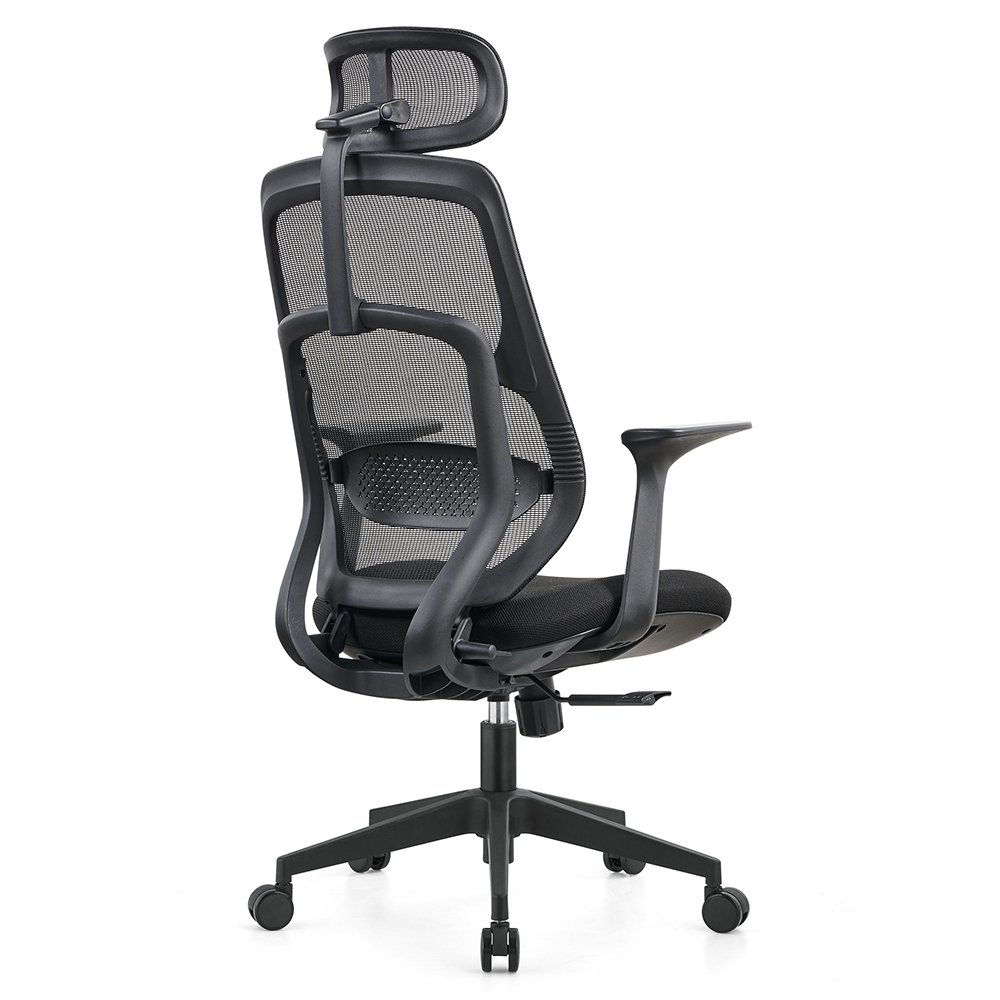 2023 New Designer Factory Manufacturer Wholesale Adjustable Back Frame Ergonomics Mesh Office Chair Furniture Fabric Iron Modern