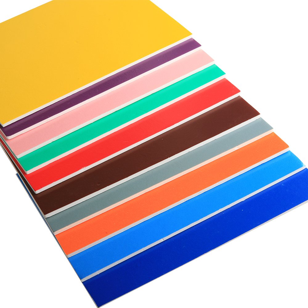 Foam Sheet KT Board Light Weight 5mm 10mm Carton Package Customized Advertising Polystyrene Foam Pvc Frame Moulding Laminated