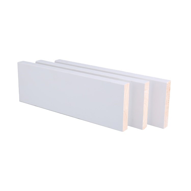 Customization From Designs Base Pine Wood Door Frame White Primed Moulding Prime Mould