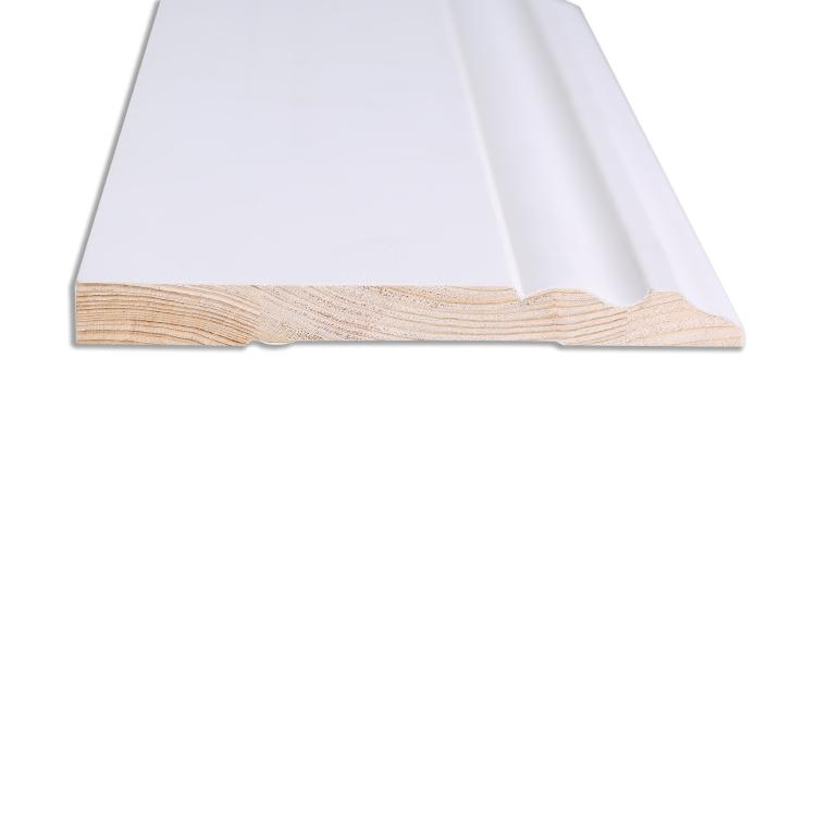 Customization From Designs Base Pine Wood Door Frame White Primed Moulding Prime Mould