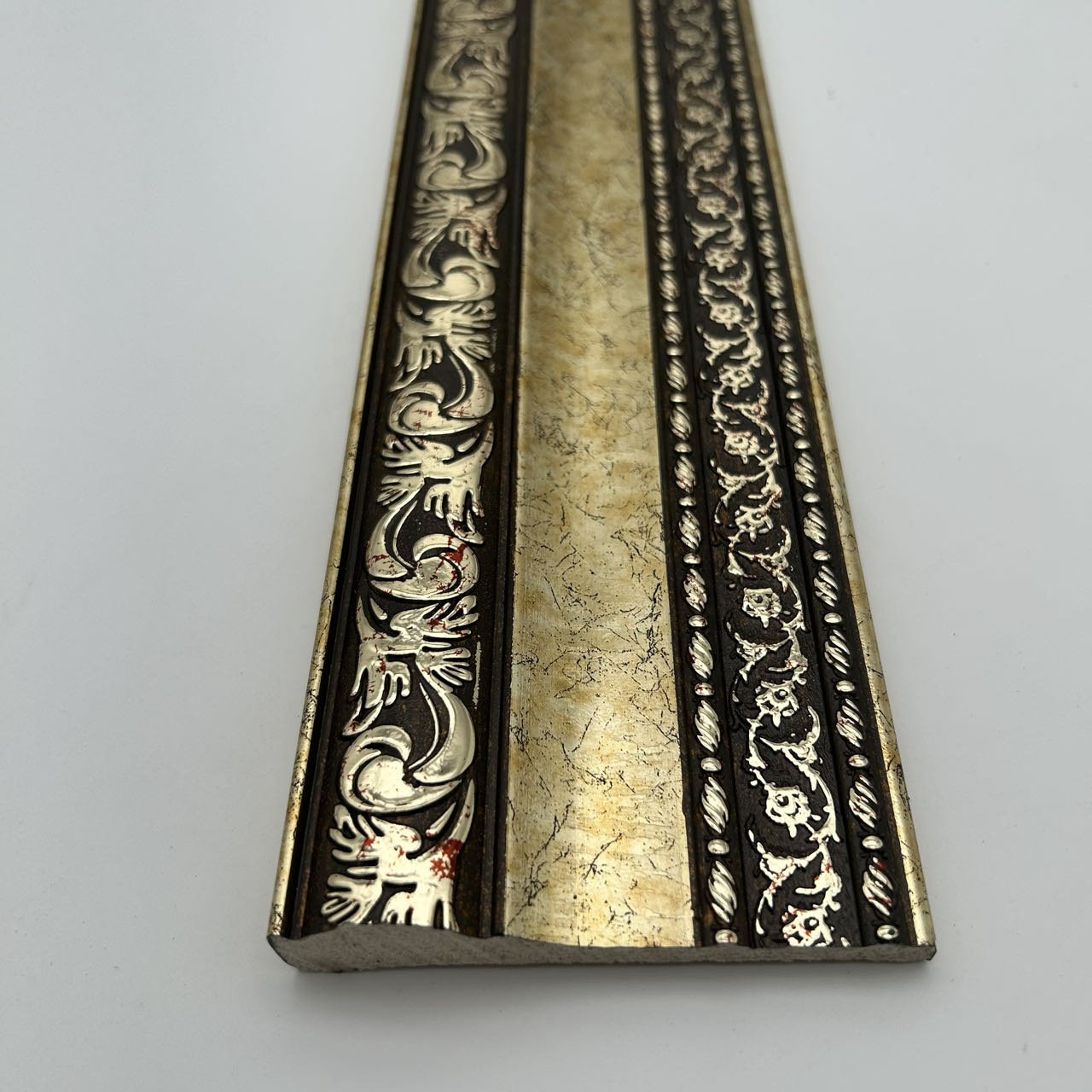 10cm width PS decorative mouldings for interior curtain box