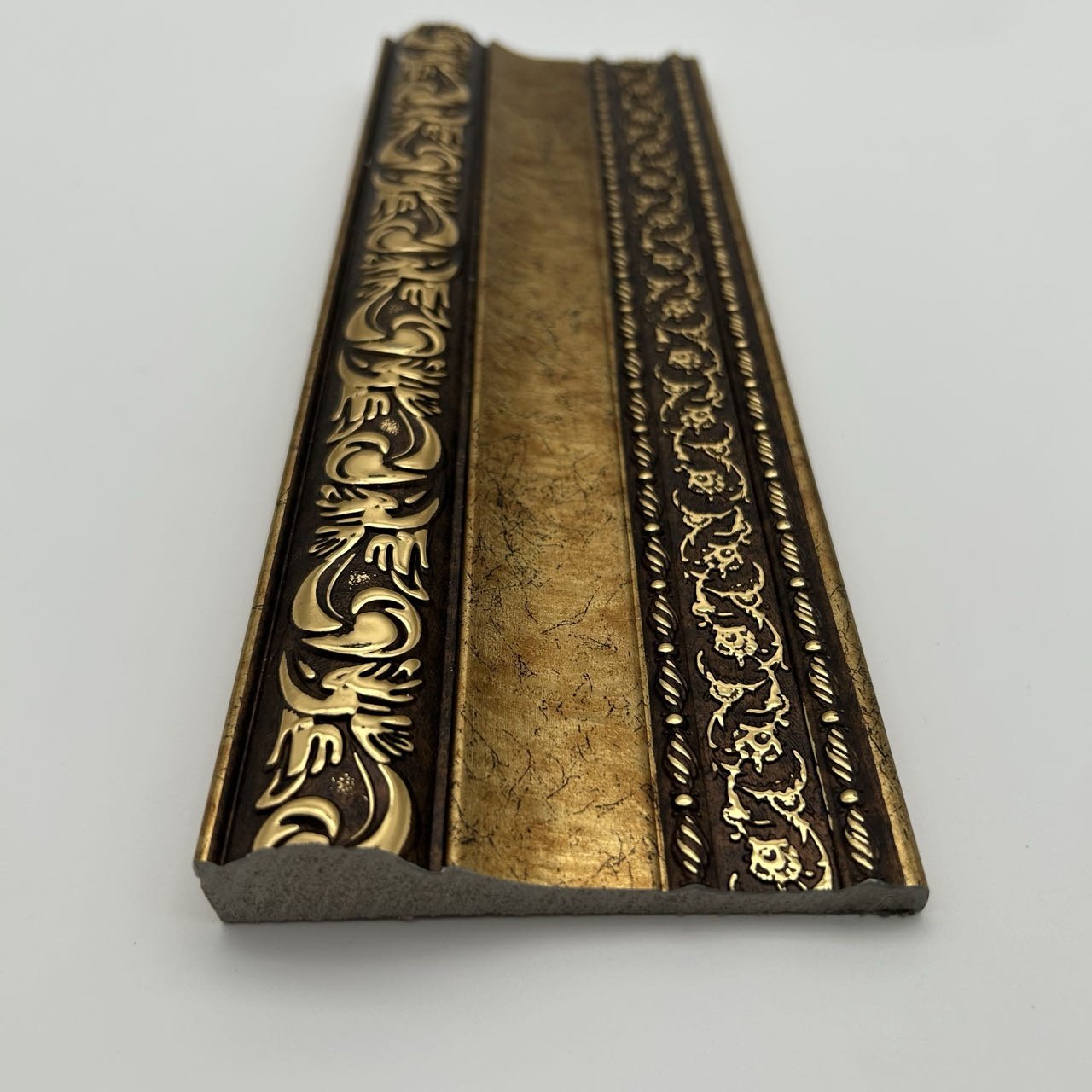 10cm width PS decorative mouldings for interior curtain box