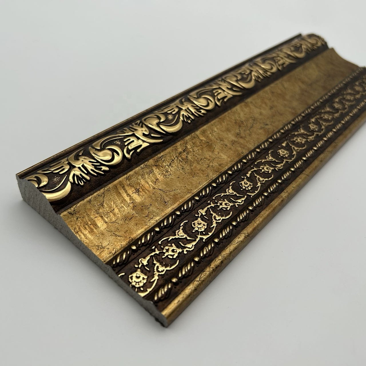 10cm width PS decorative mouldings for interior curtain box