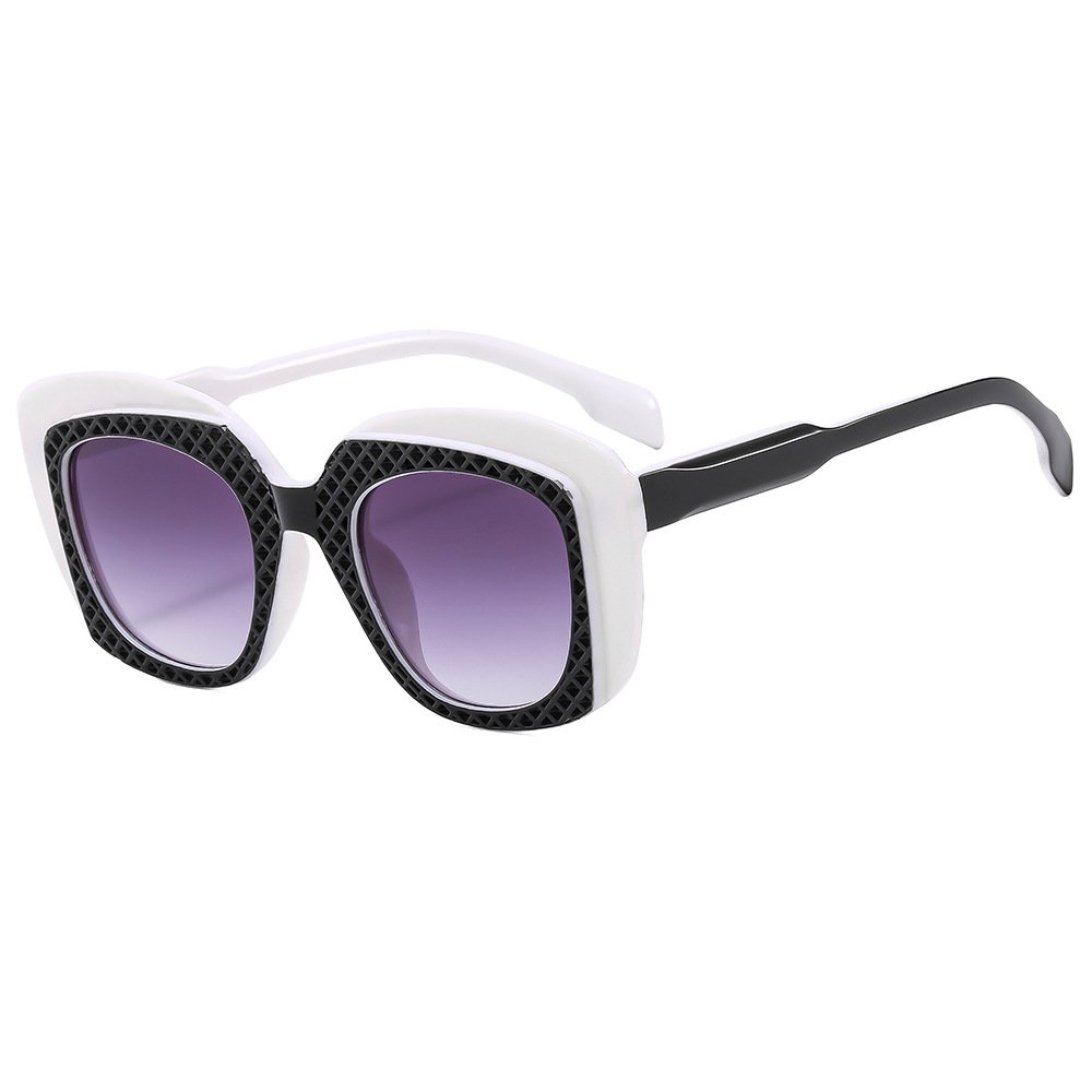 2024 Unique luxury designer pc frames women candy color sunglasses custom logo uv400 Vintage Square sunglasses