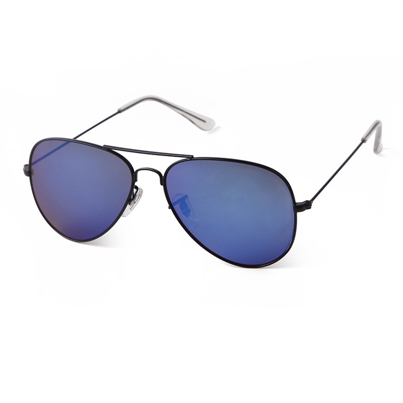 Ladies vintage Double girder metal Sun glasses Pilot fashionable Sunglasses men Aviation driving glasses Anti uv