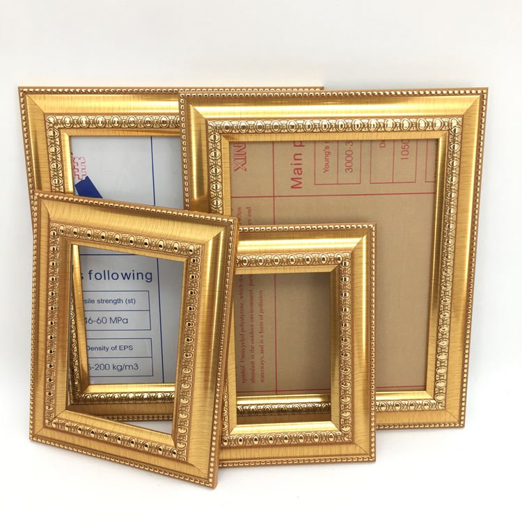 PS Red Plastic Photo Frame Bulk Customization Logo Design