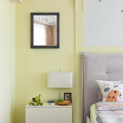 Rectangle Antique Hollow Out Framed Wall Mirror from China Factory Mirrors with Decorative Wooden Doors Furniture Cover Coastal