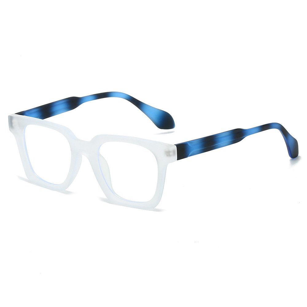 2024 New anti-blue light eyeglasses frame fashion flat glasses trend glasses wholesale high quality glasses