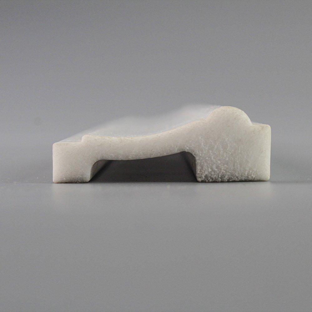 6cm Wide White PS Frame Baseboard Flooring Decorative Moulding Crown Door Casing Skirting Line