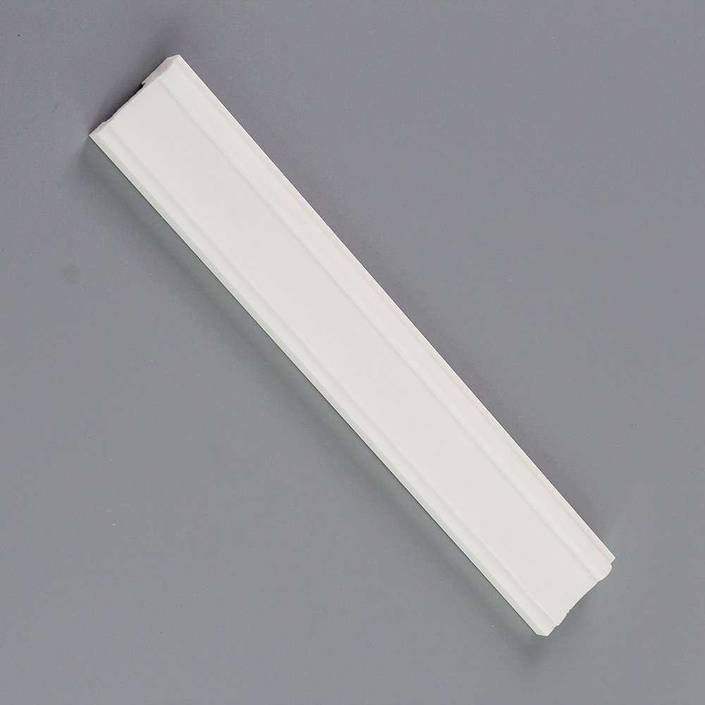 6cm Wide White PS Frame Baseboard Flooring Decorative Moulding Crown Door Casing Skirting Line