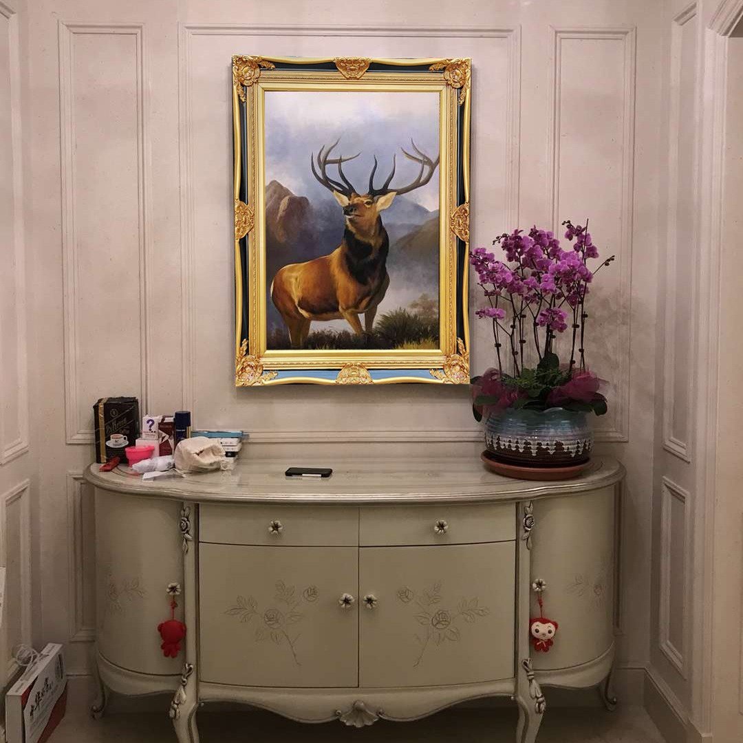 Customize Antique Wood Frame Vintage Picture Frame Painting Frame For Home Decor