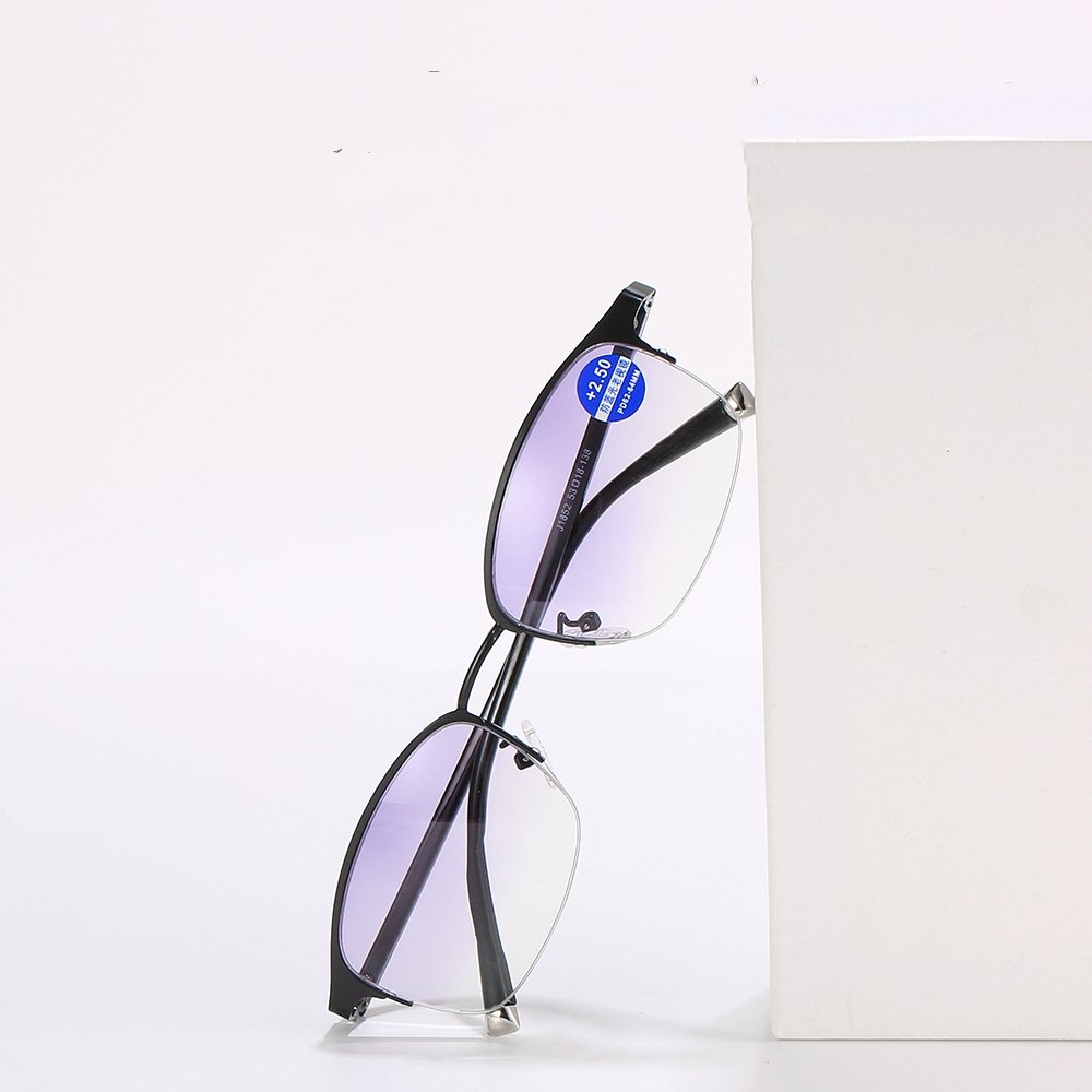 Made In China Unisex Men's Designer Progressive Presbyopia Glasses With Multifocal Photochromic Lenses