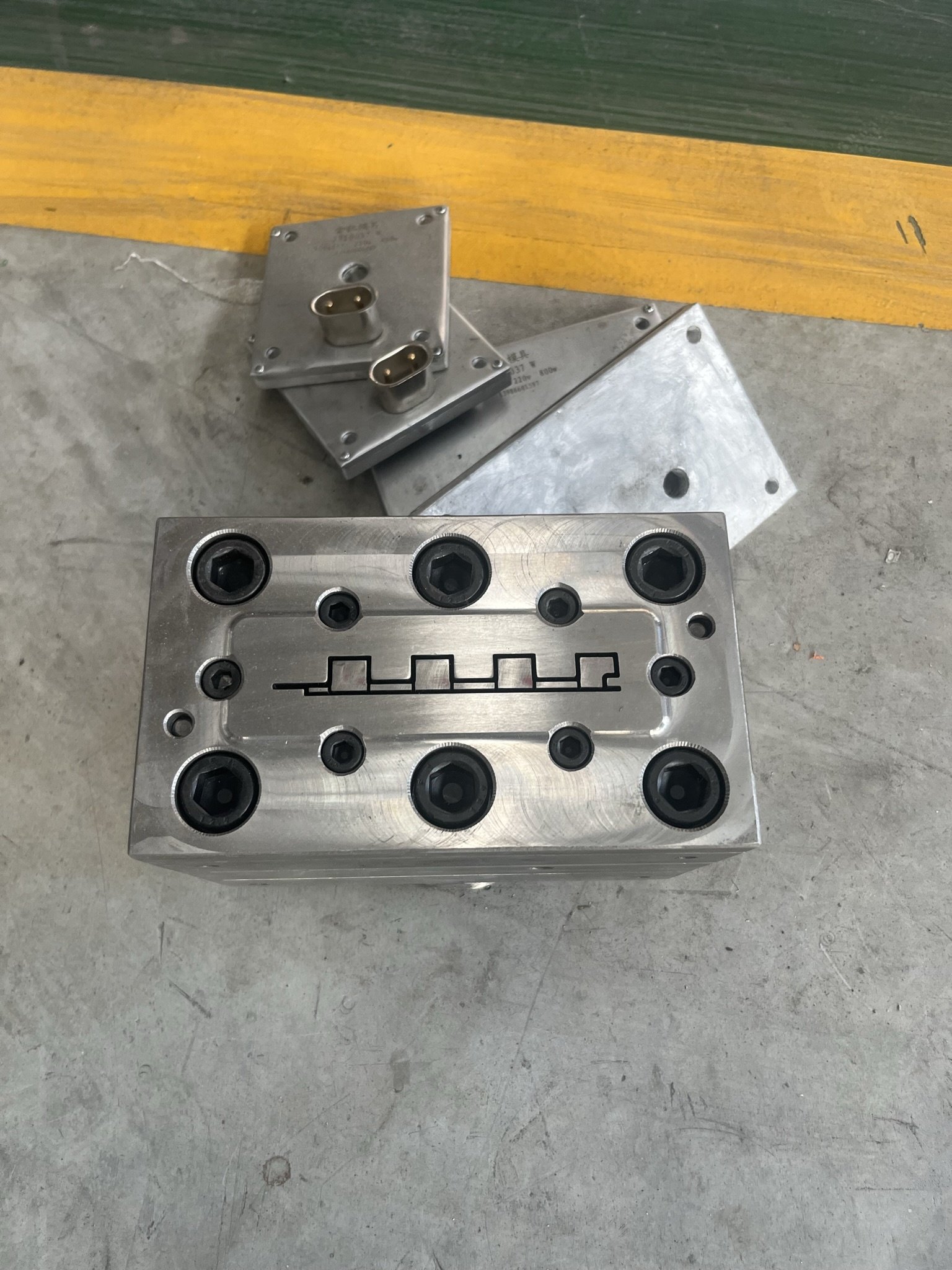 High quality pvc artificial marble decoration making metal mould