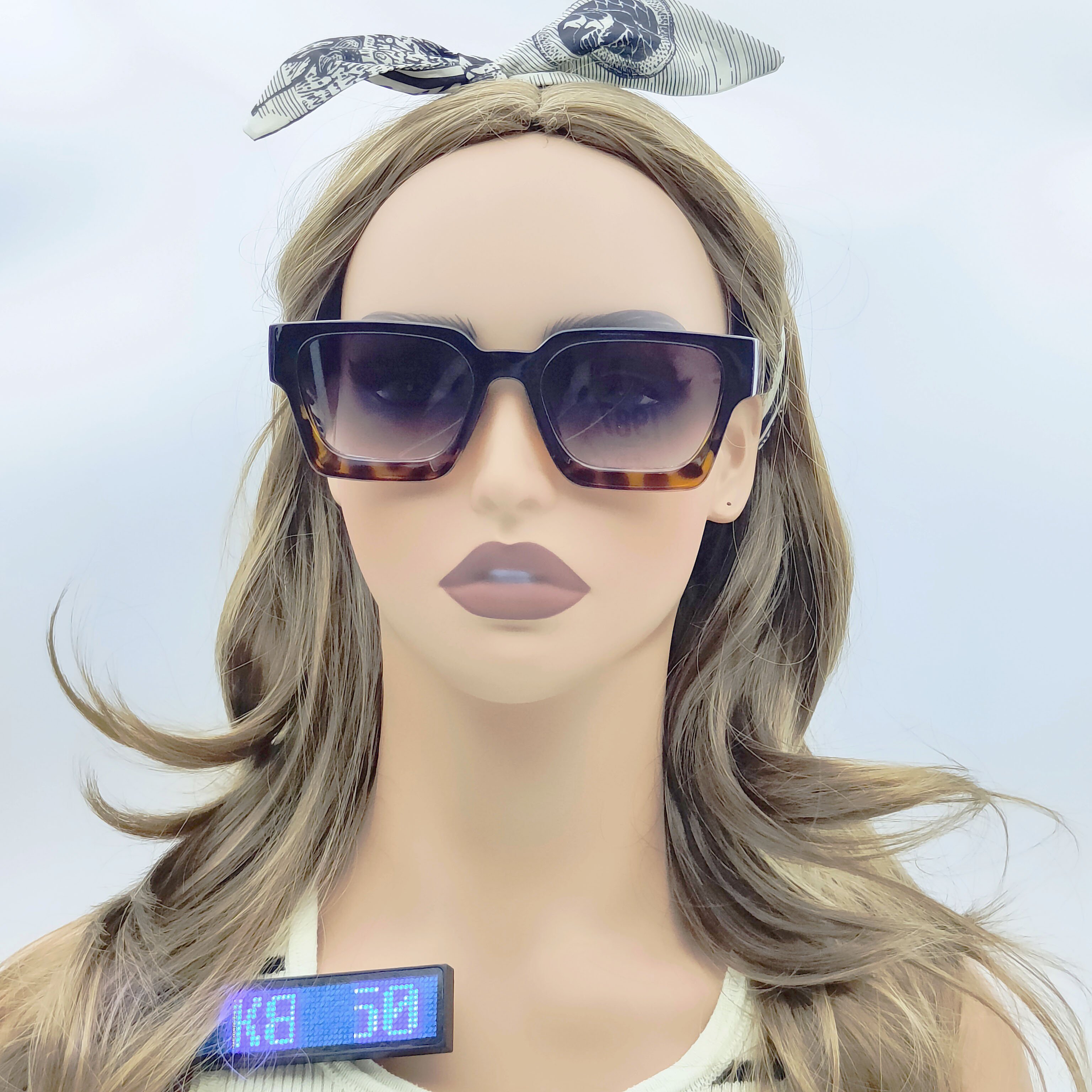 sunglasses 2024 men trendy high quality luxury colorful square thick frame sunglasses for women thickness shades gafas de sol