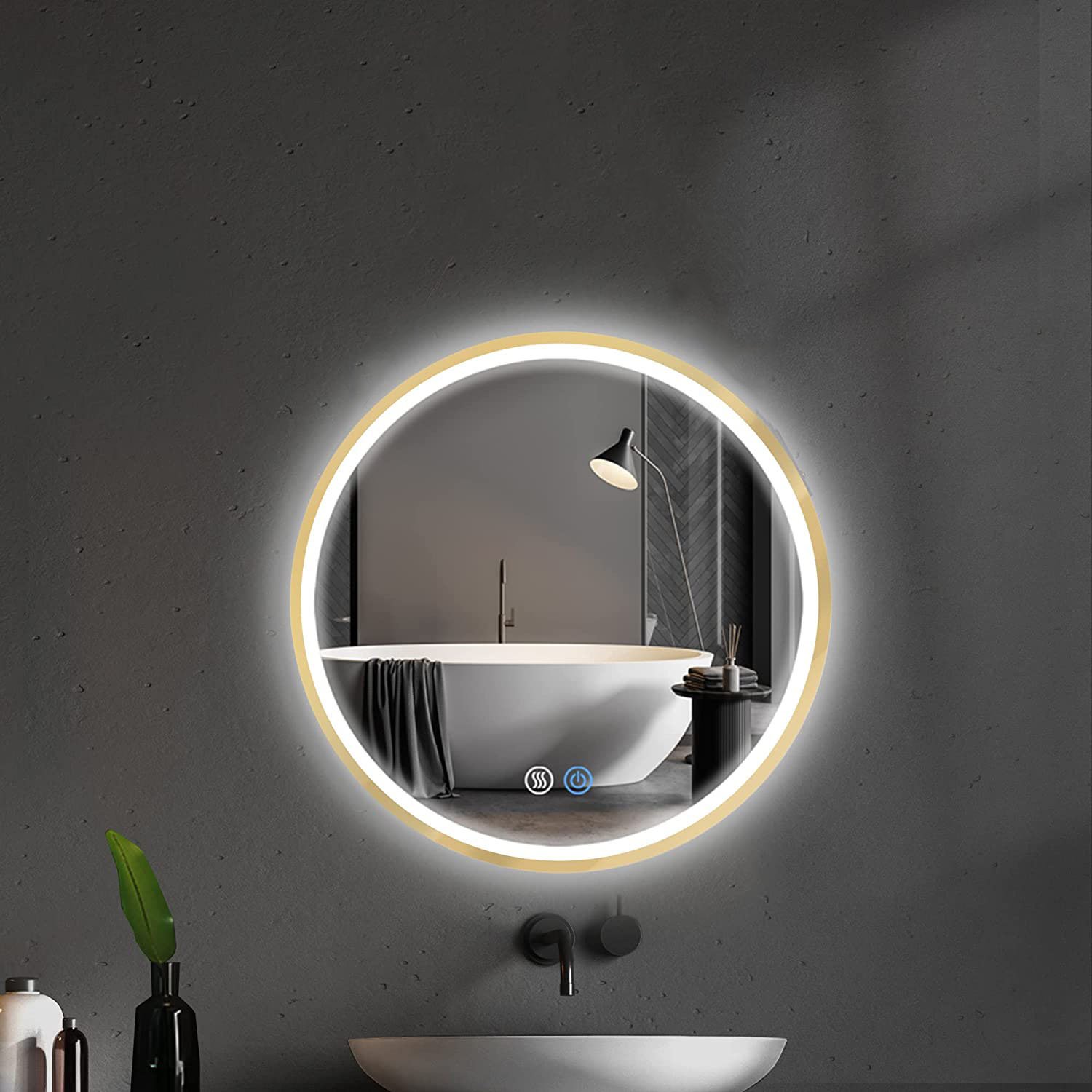 Wall decor multiple shape moulding led metal gold aluminium mirror picture frames for living room