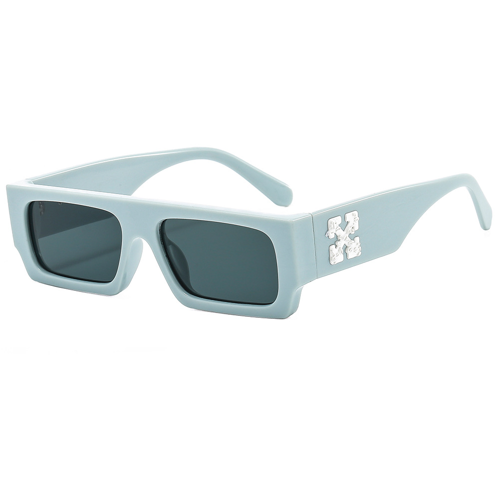 sunglasses 2024 fashion square frame small rectangle custom women men woman luxury brand designer vintage eyewear sunglasses