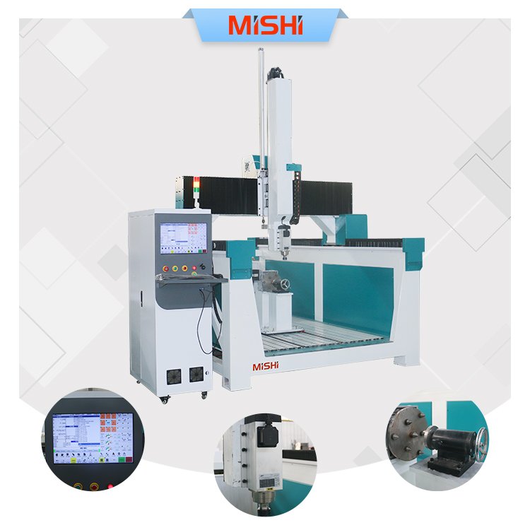 Hot Selling Factory Sale CNC Wood Router with Vacuum Table 4 Axis 5 Axis for 3D CNC Styrofoam Sculpture