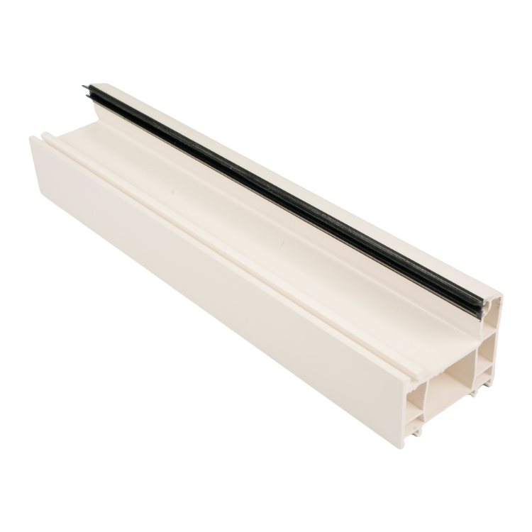 Customized 60mm series Environmental Frame and Sash plastic profile extrusion PVC and UPVC windows and door profile