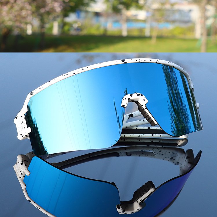 2024 New Big Frame TR 90 Polarized Gafas Sport Mountain Bike Sunglasses Glasses Cycling Mens Outdoor Sport Sunglasses