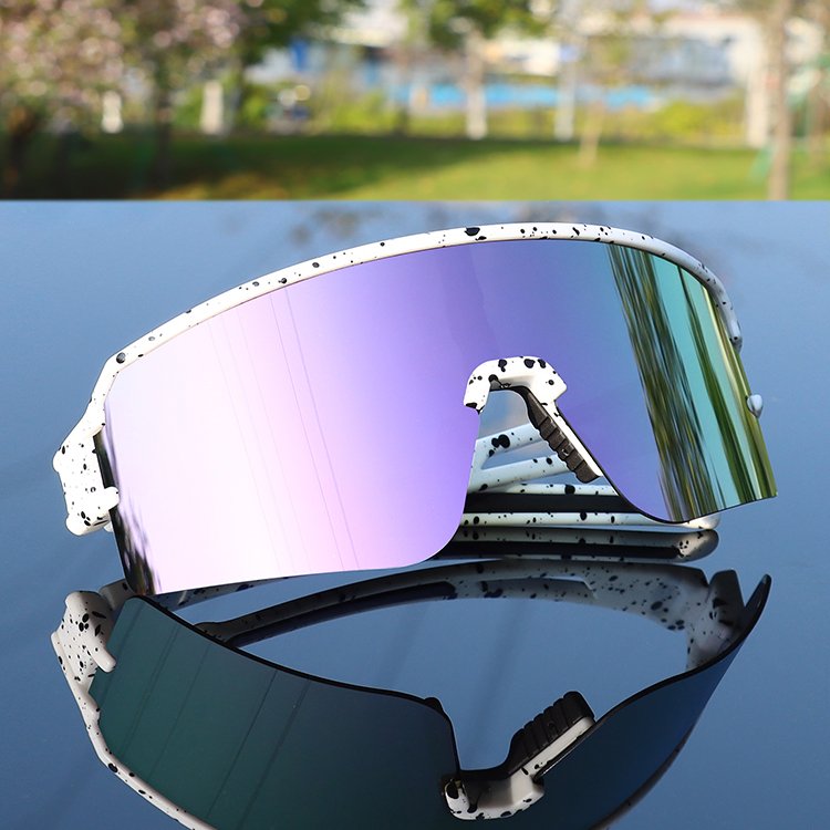 2024 New Big Frame TR 90 Polarized Gafas Sport Mountain Bike Sunglasses Glasses Cycling Mens Outdoor Sport Sunglasses
