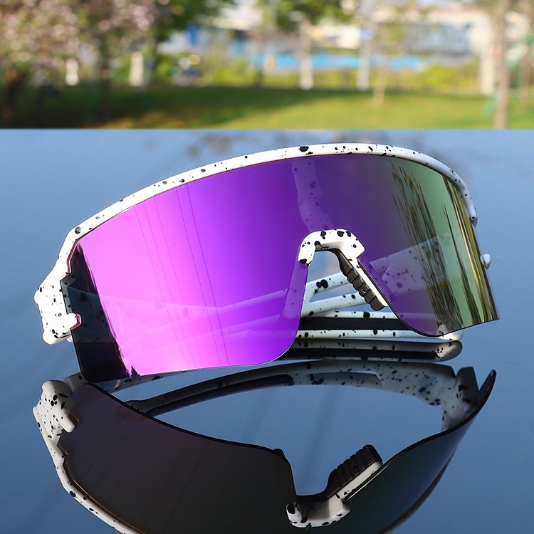 2024 New Big Frame TR 90 Polarized Gafas Sport Mountain Bike Sunglasses Glasses Cycling Mens Outdoor Sport Sunglasses