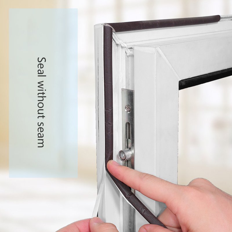 Wooden door and window self-adhesive coating PU foam sealing strip