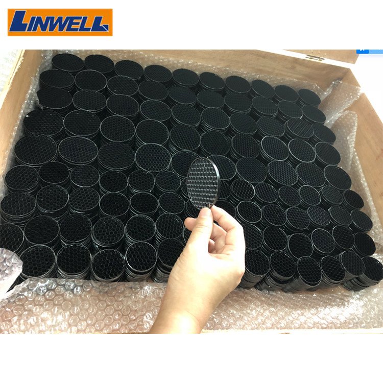 Black Aluminum Honeycomb Grid With Abs Ring
