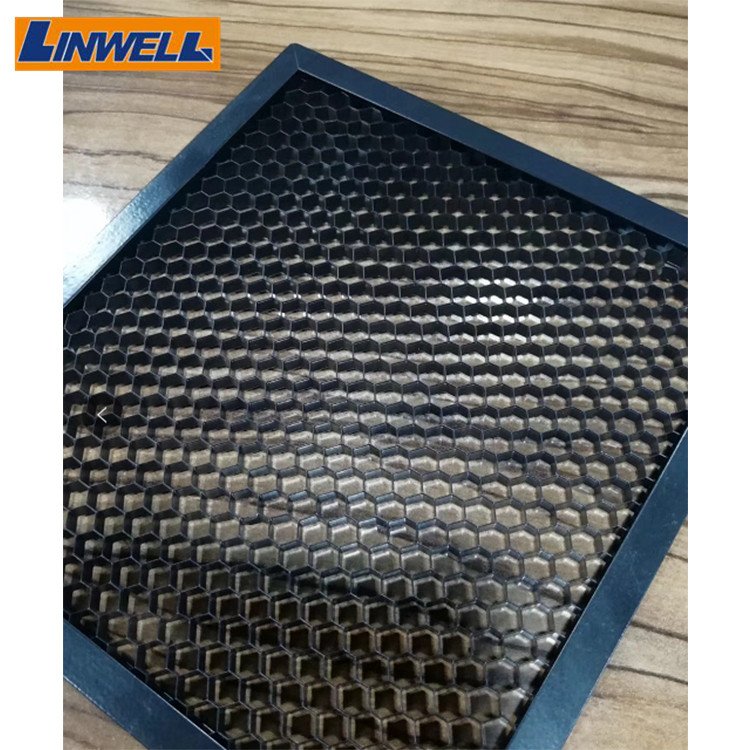 Black Aluminum Honeycomb Grid With Abs Ring