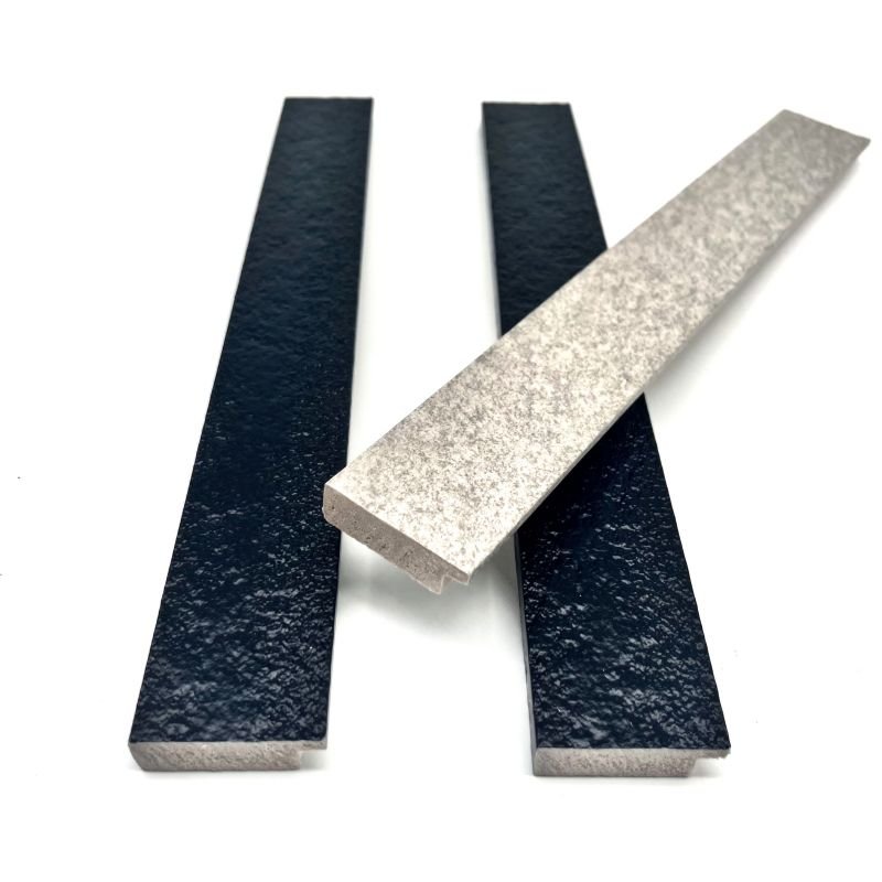 Plastic polystyrene decorative mouldings for picture frame profile