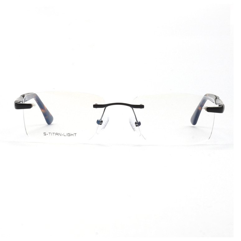 Rimless Metal Prescription 2024Newest Optical Frames Women Men Glasses Frame Fashion Optical Eyeglasses