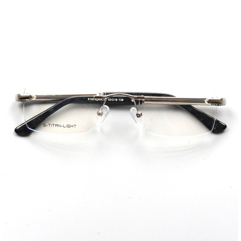 Rimless Metal Prescription 2024Newest Optical Frames Women Men Glasses Frame Fashion Optical Eyeglasses