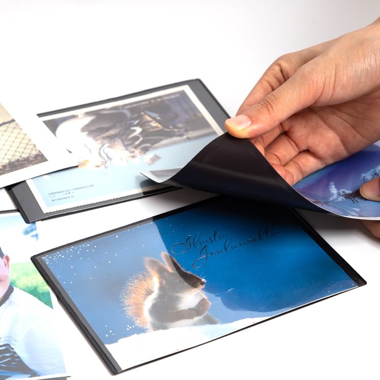 Customized Fridge Magnet Photo Frames 4x6 5x7 Photo Sleeves Soft PVC Picture Magnetic Photo Frame For Refrigerator